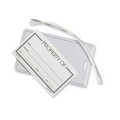 Clear Slip-in Pocket Luggage Bag Tag (Blank)